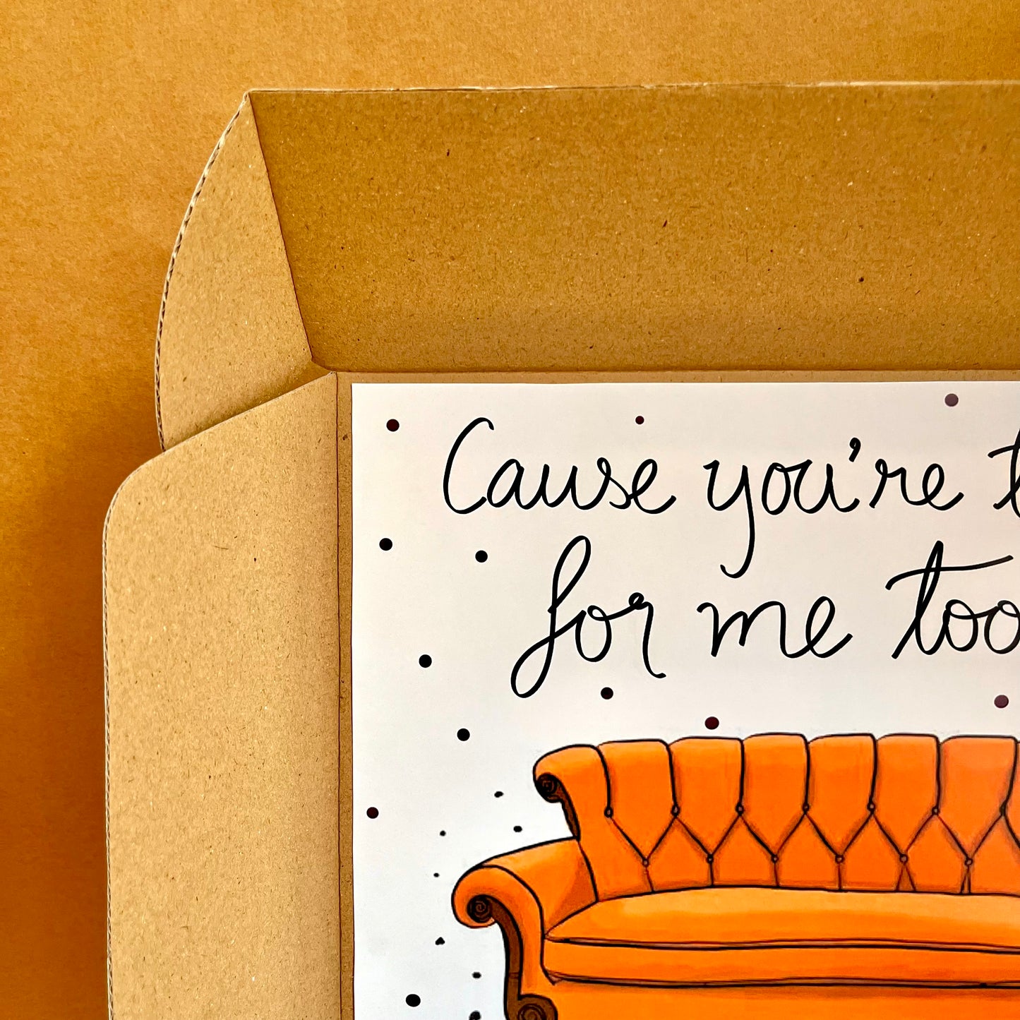 "I'll Be There For You" Friends Box