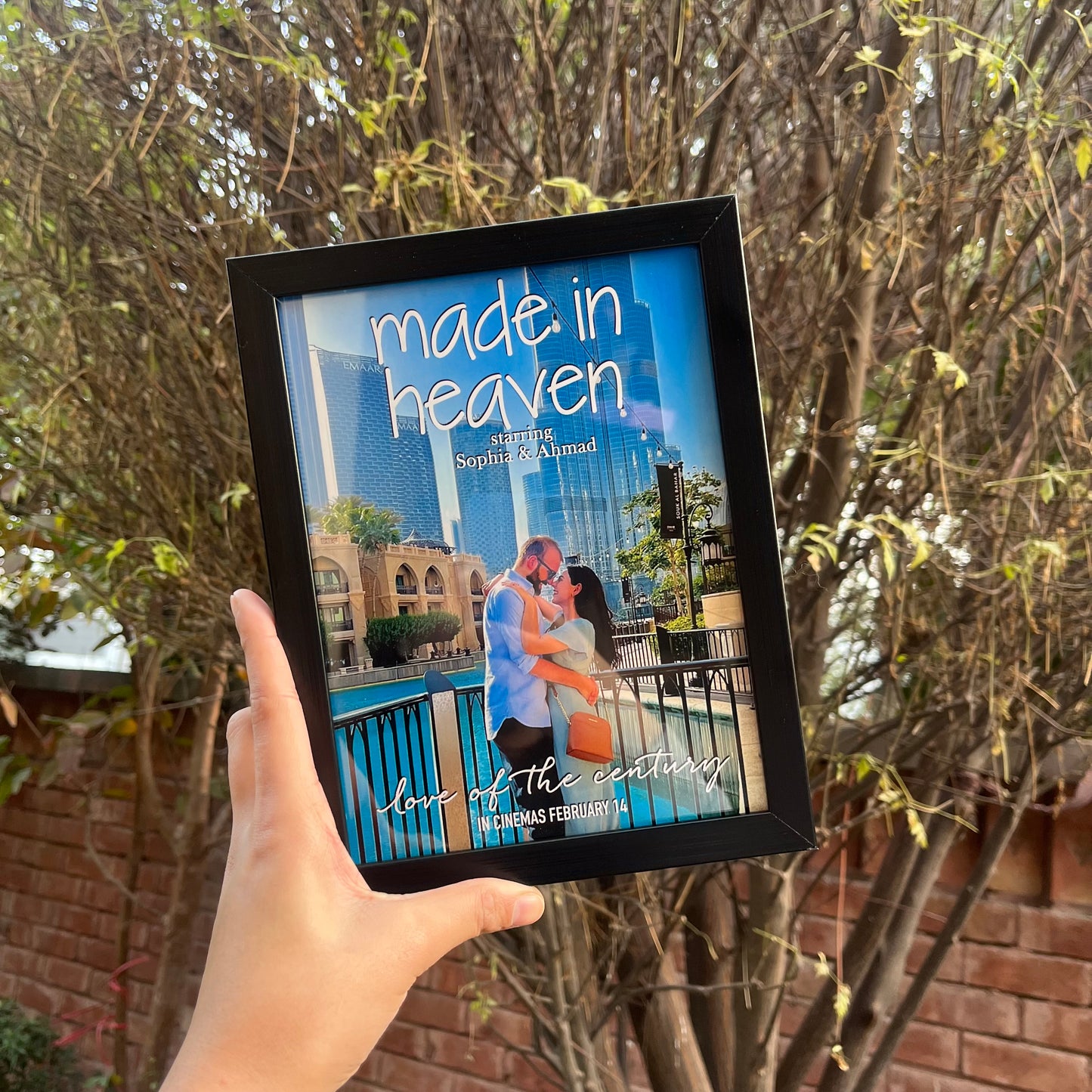 Customisable Movie Poster Frame