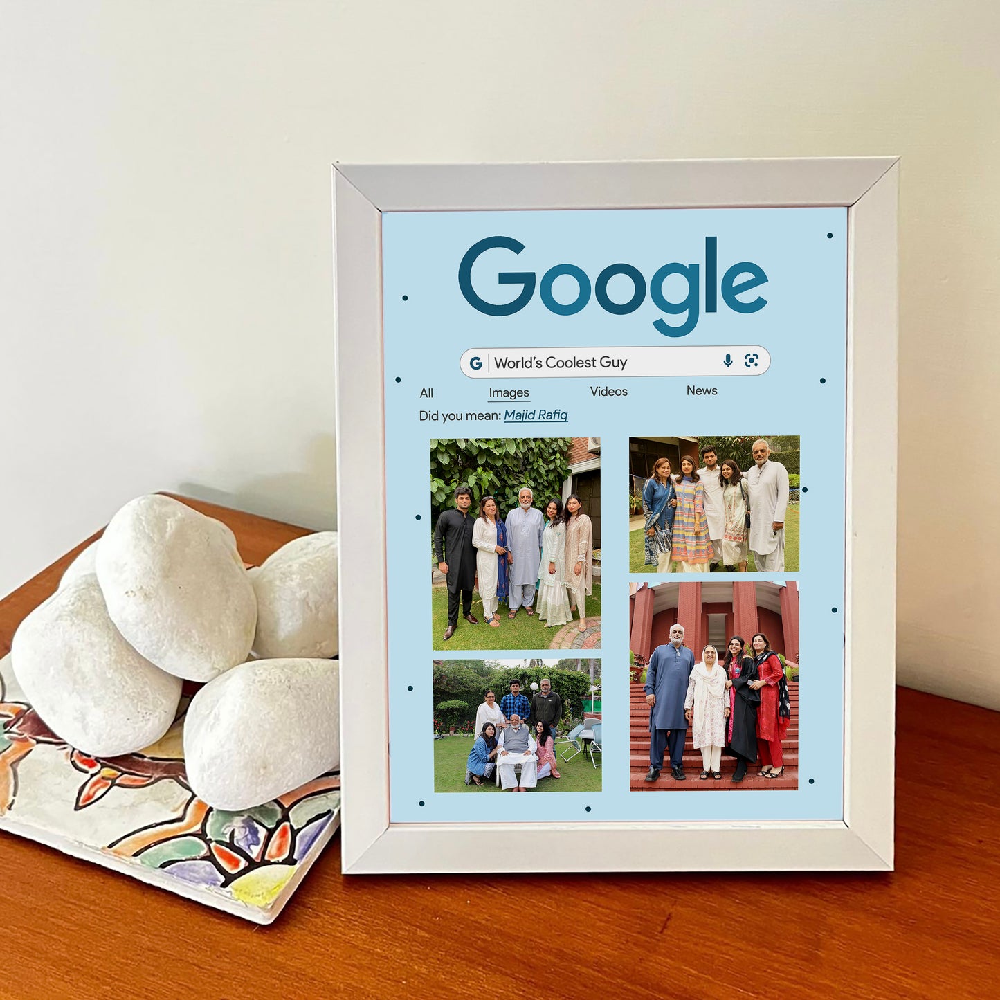 Google Frame - Customisable