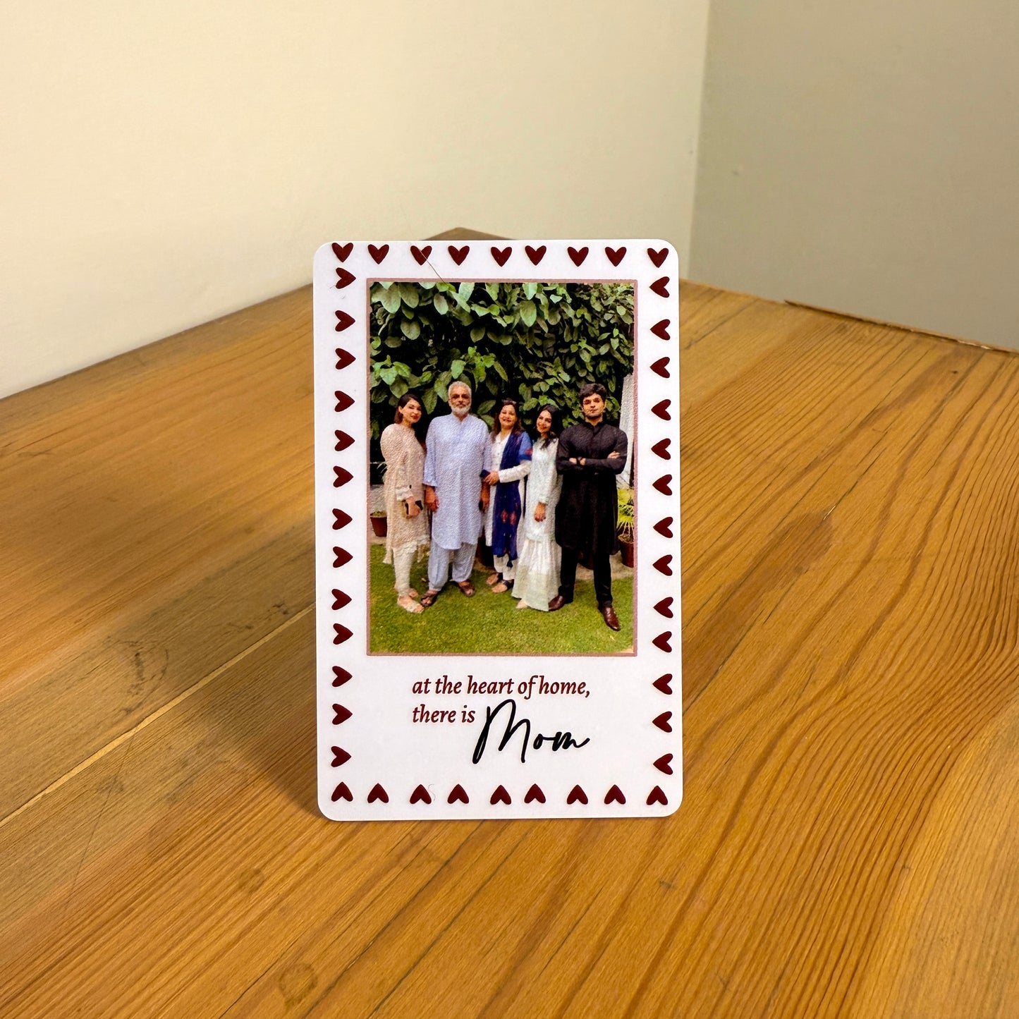 Heart of Home Mom Wallet Card
