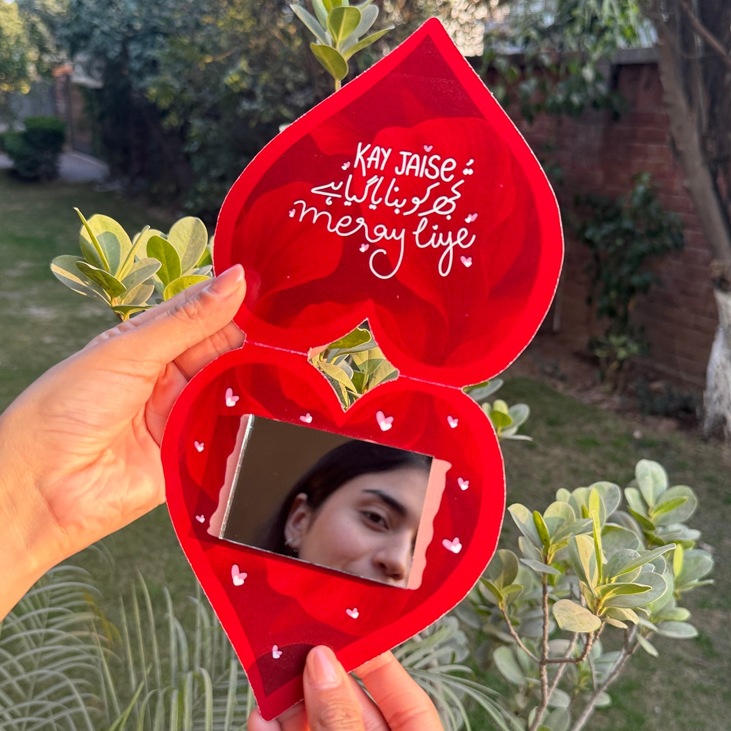 Kabhi Kabhi Heart (Mirror Card)