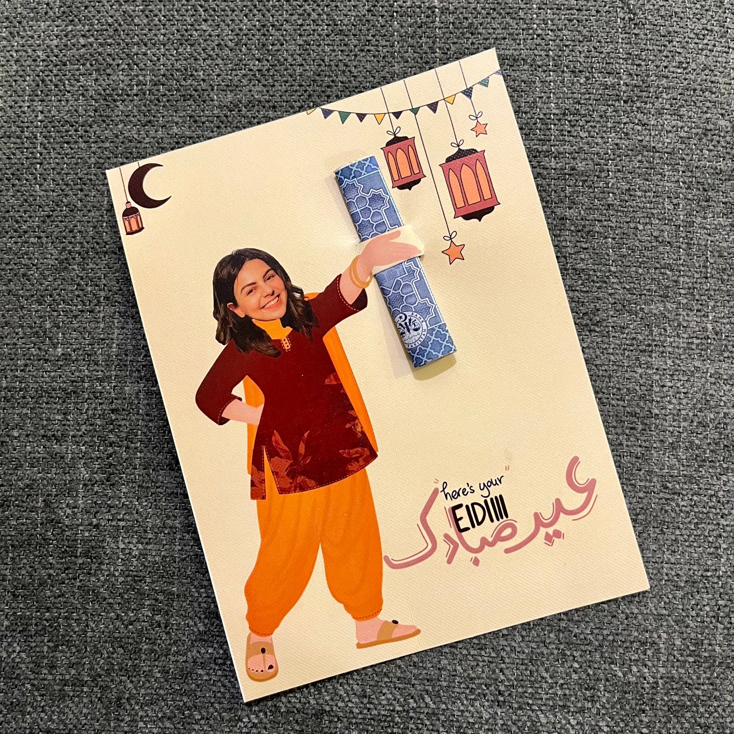 Customisable Eidi Card (Female)