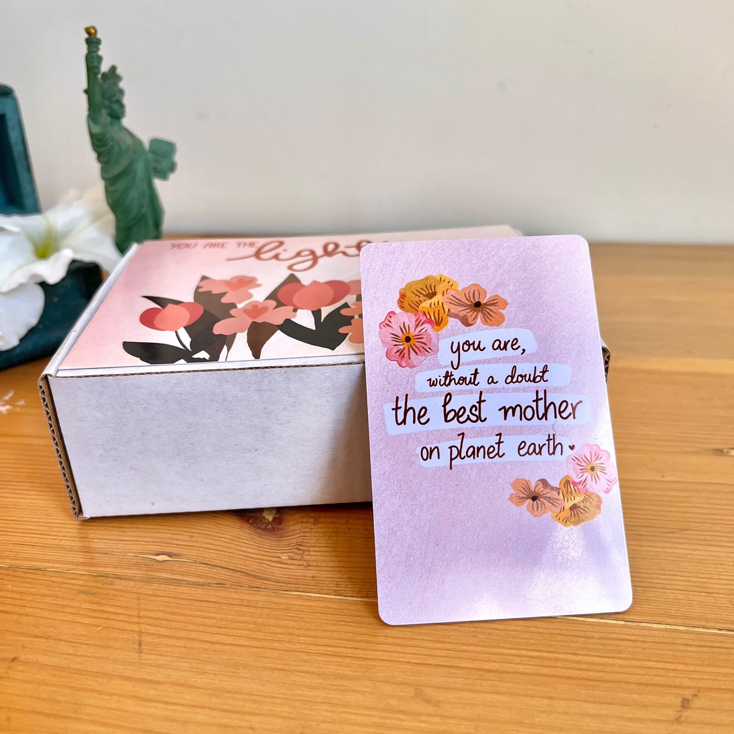 Mother Text Wallet Card (NEW) 🤍