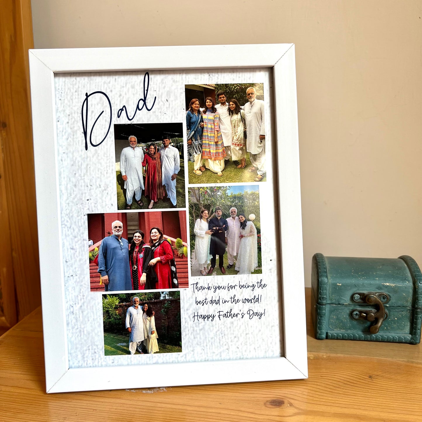 Deal 4: Box + Collage Frame + 2 Cards (Dad)