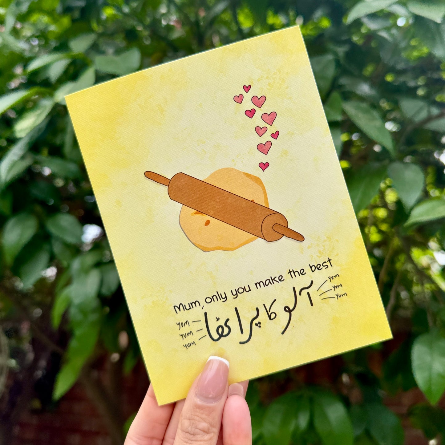 Aalu Ka Paratha Card