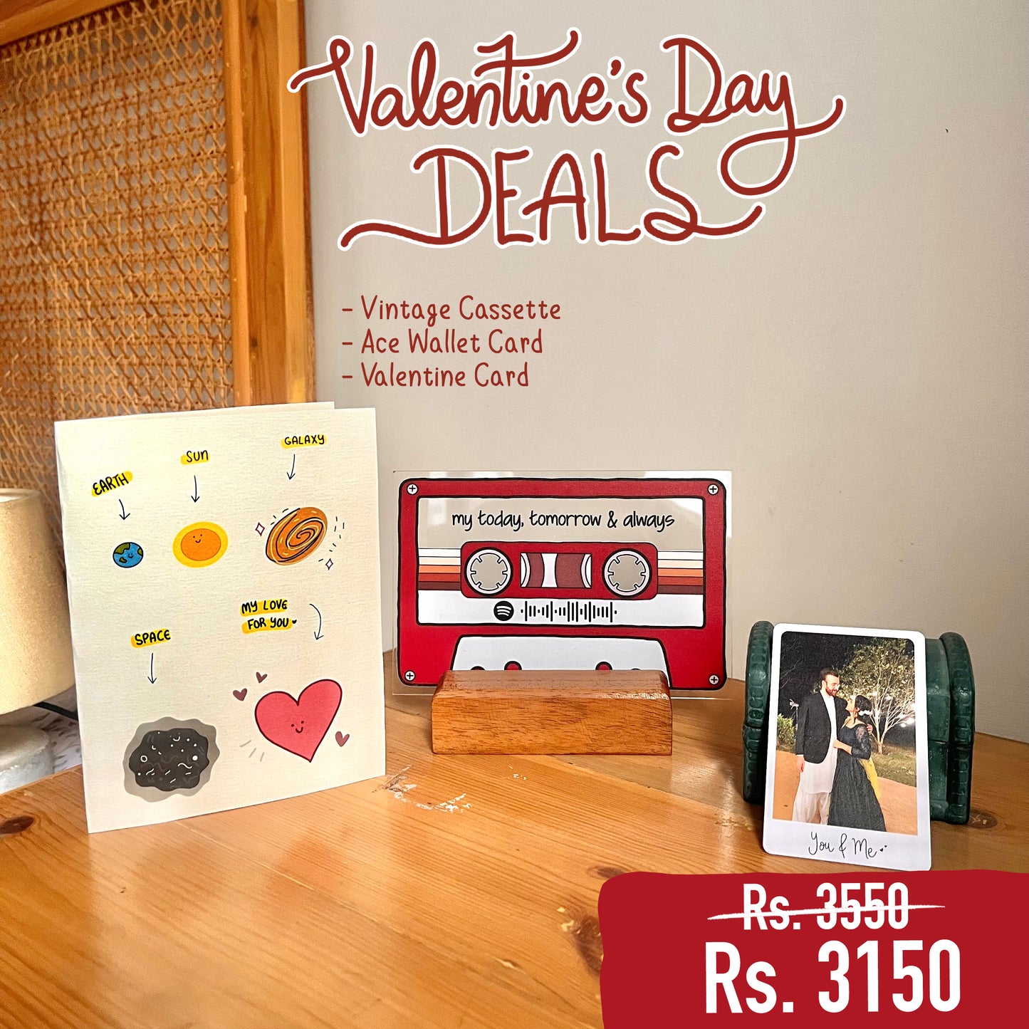 Deal 3 (Cassette, Wallet Card, Card)