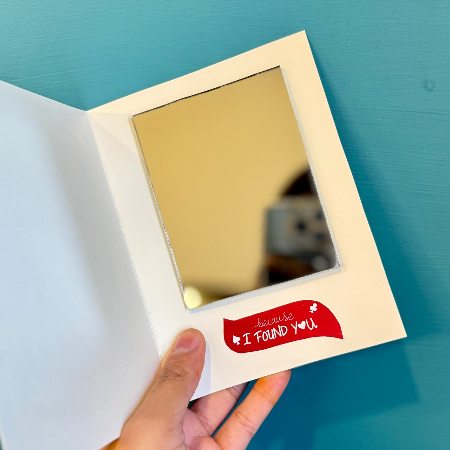 Lucky In Love Card (Mirror🪞)