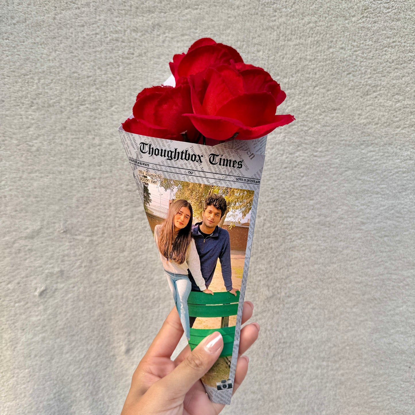 Newspaper Customisable Bouquet 💐
