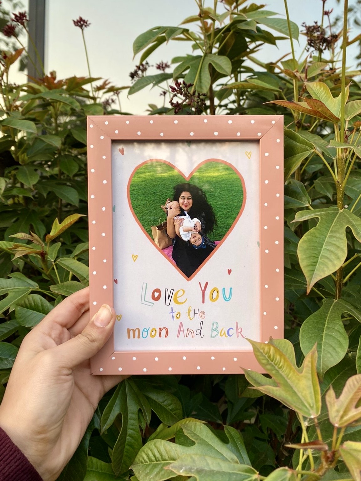 Love you to Moon & Back Frame