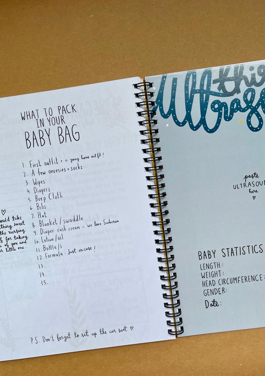 Bump a Journey, Pregnancy Journal