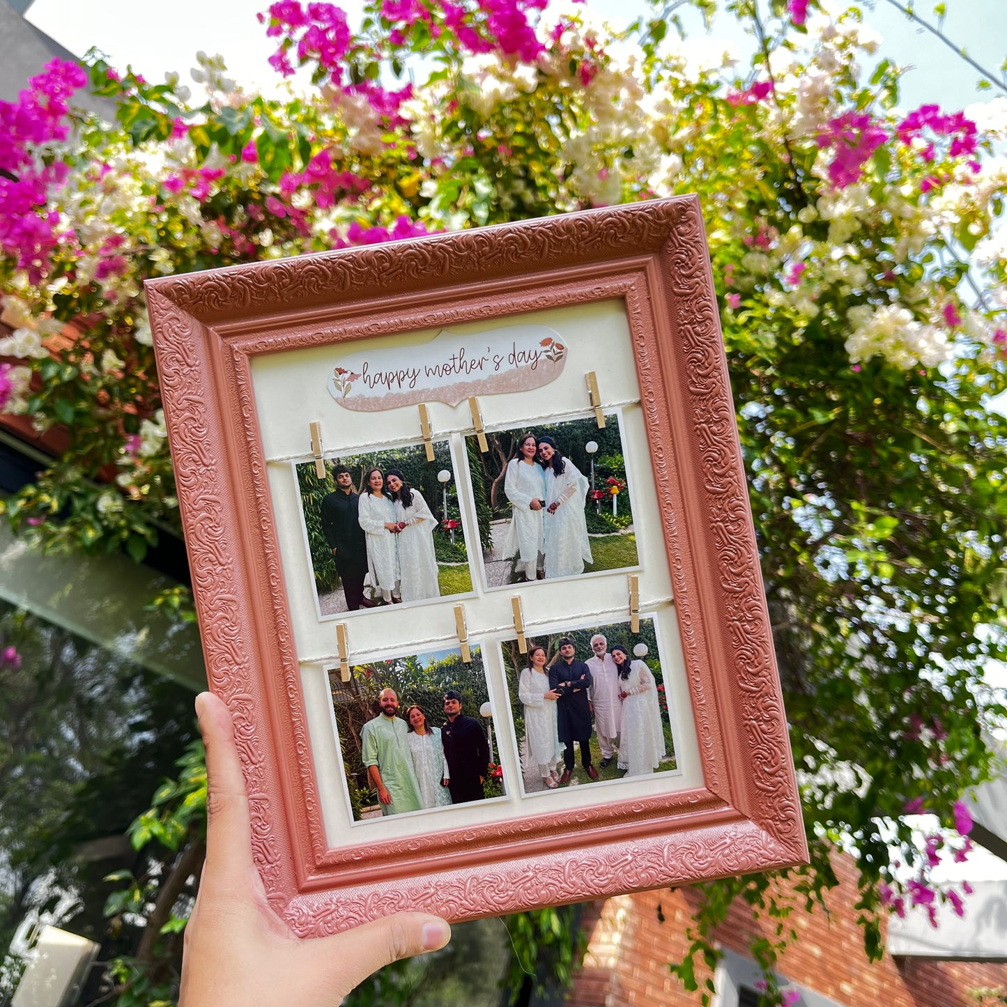Baby Pink Polaroid Frame