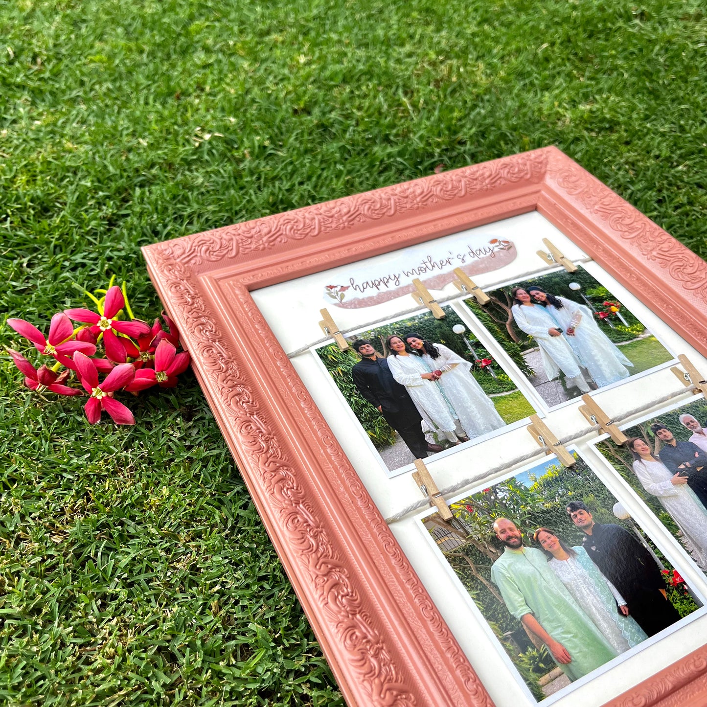 Baby Pink Polaroid Frame