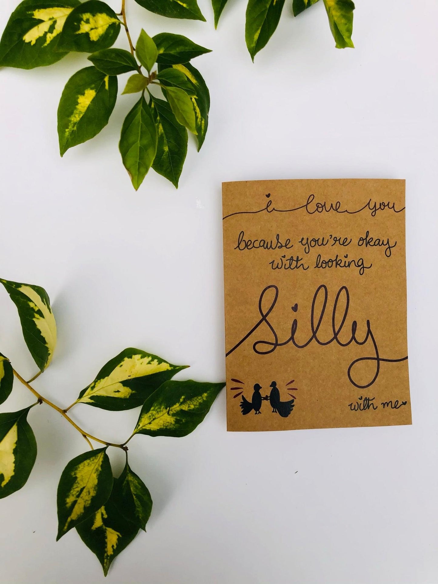 Love You Silly Card