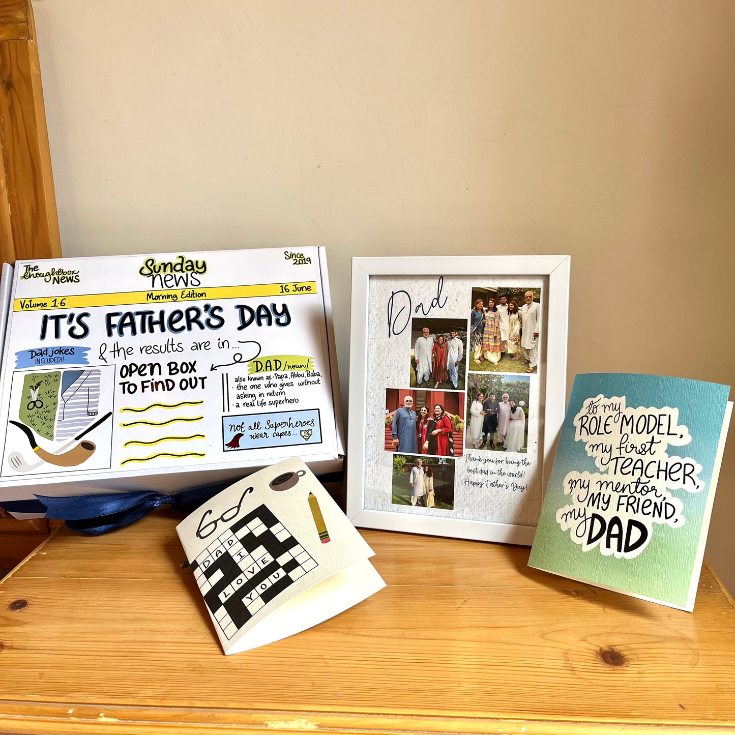 Deal 4: Box + Collage Frame + 2 Cards (Dad)