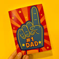 No. 1 Dad Card