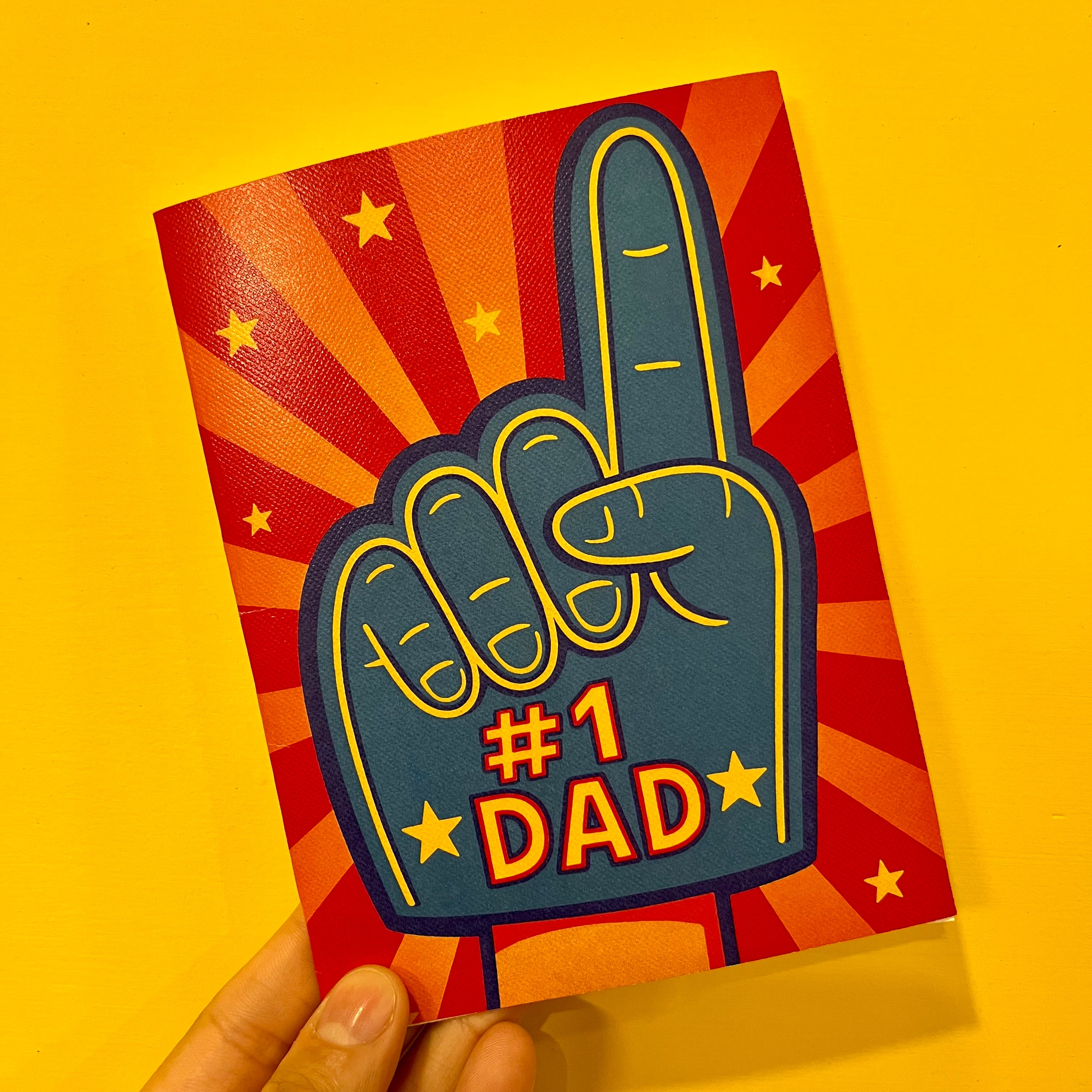 No. 1 Dad Card