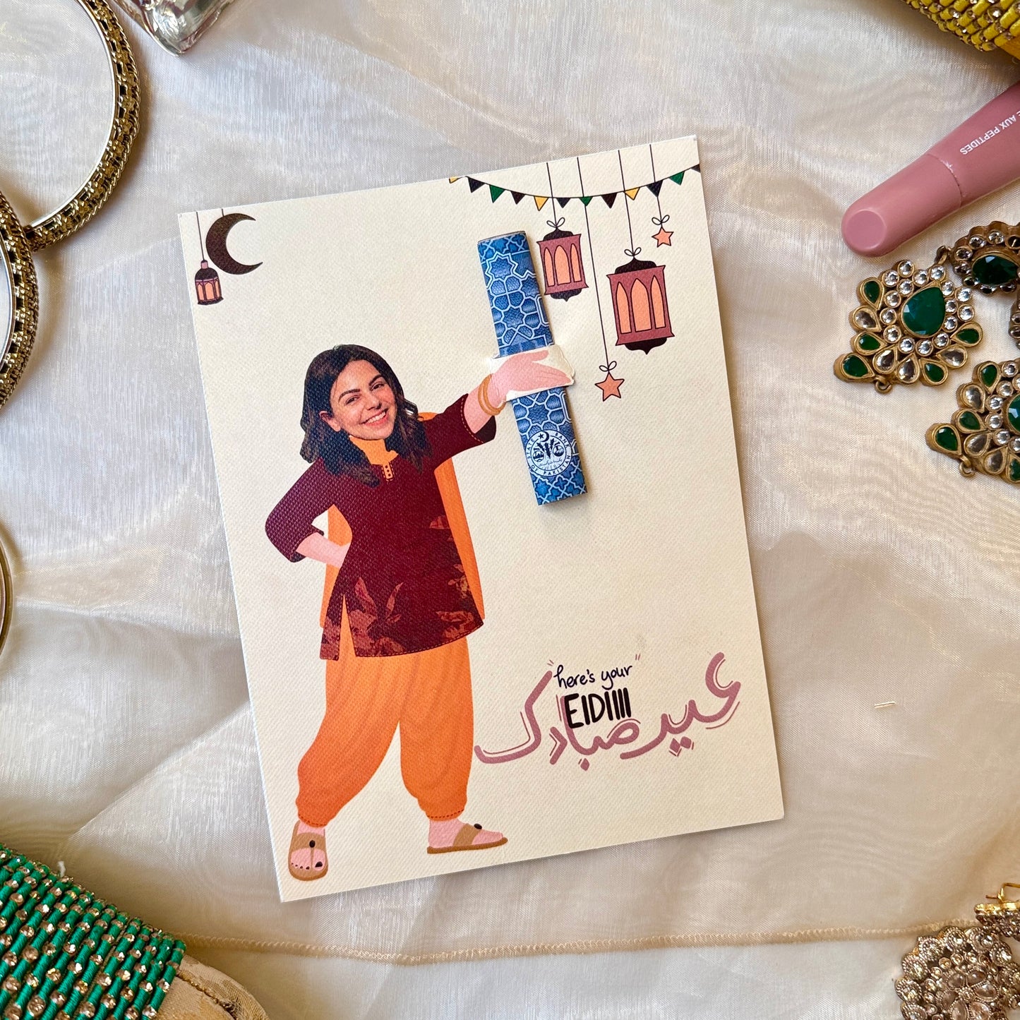 Customisable Eidi Card (Female)