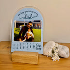 Day You Became My Dad Acrylic Plaque