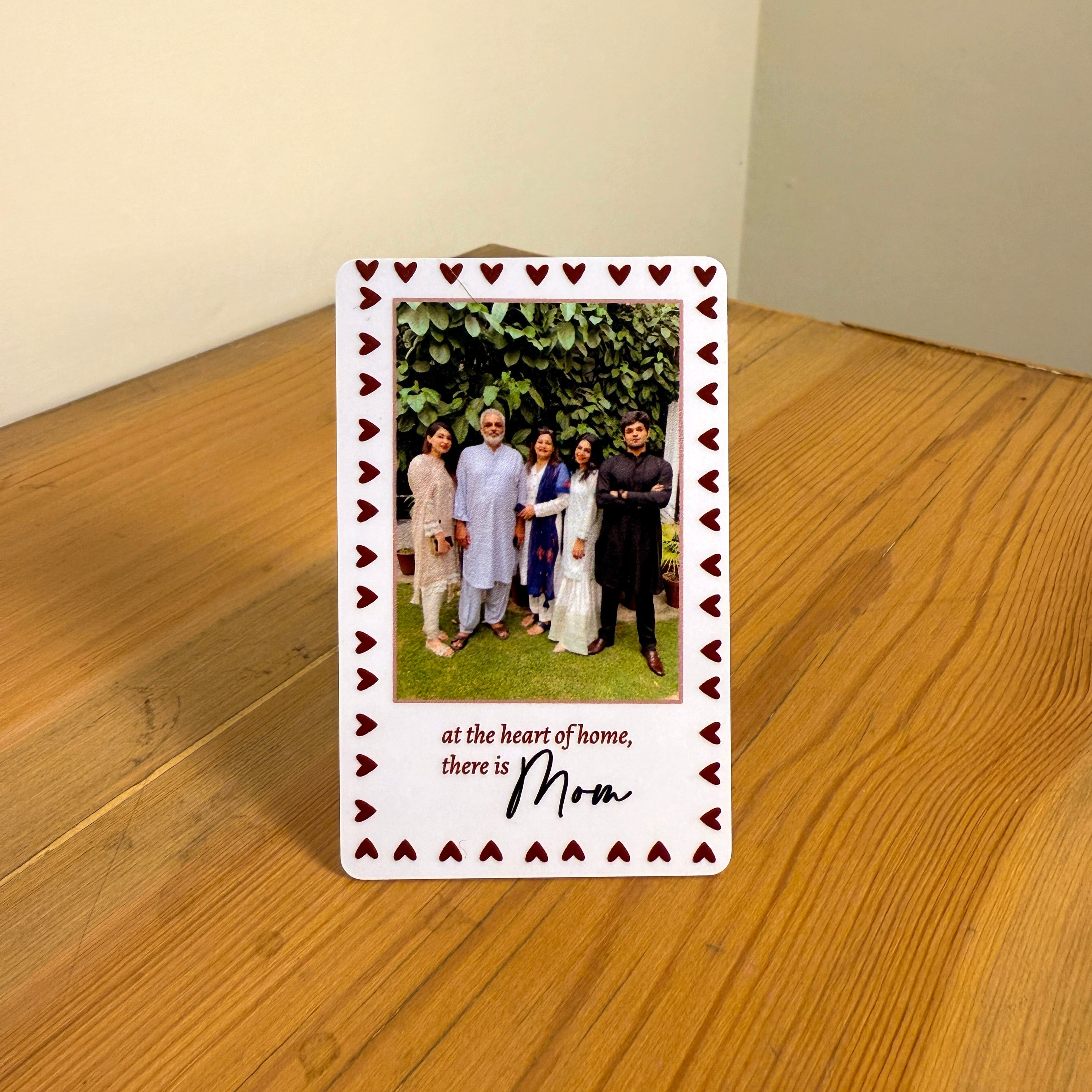 Heart of Home Mom Wallet Card
