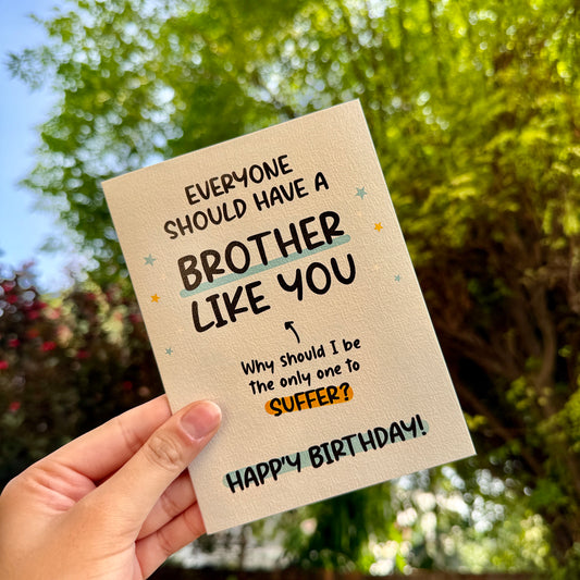 Brother Like You Card