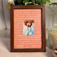 Mom Urdu Letter Frame