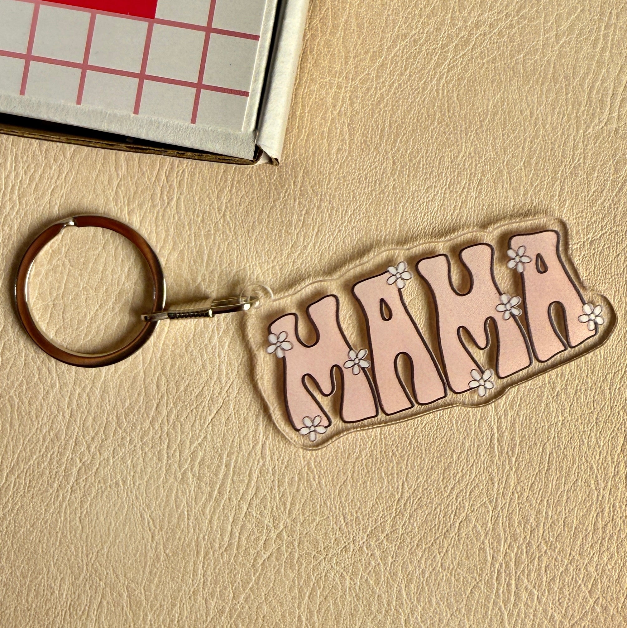 mama keychain 🌸