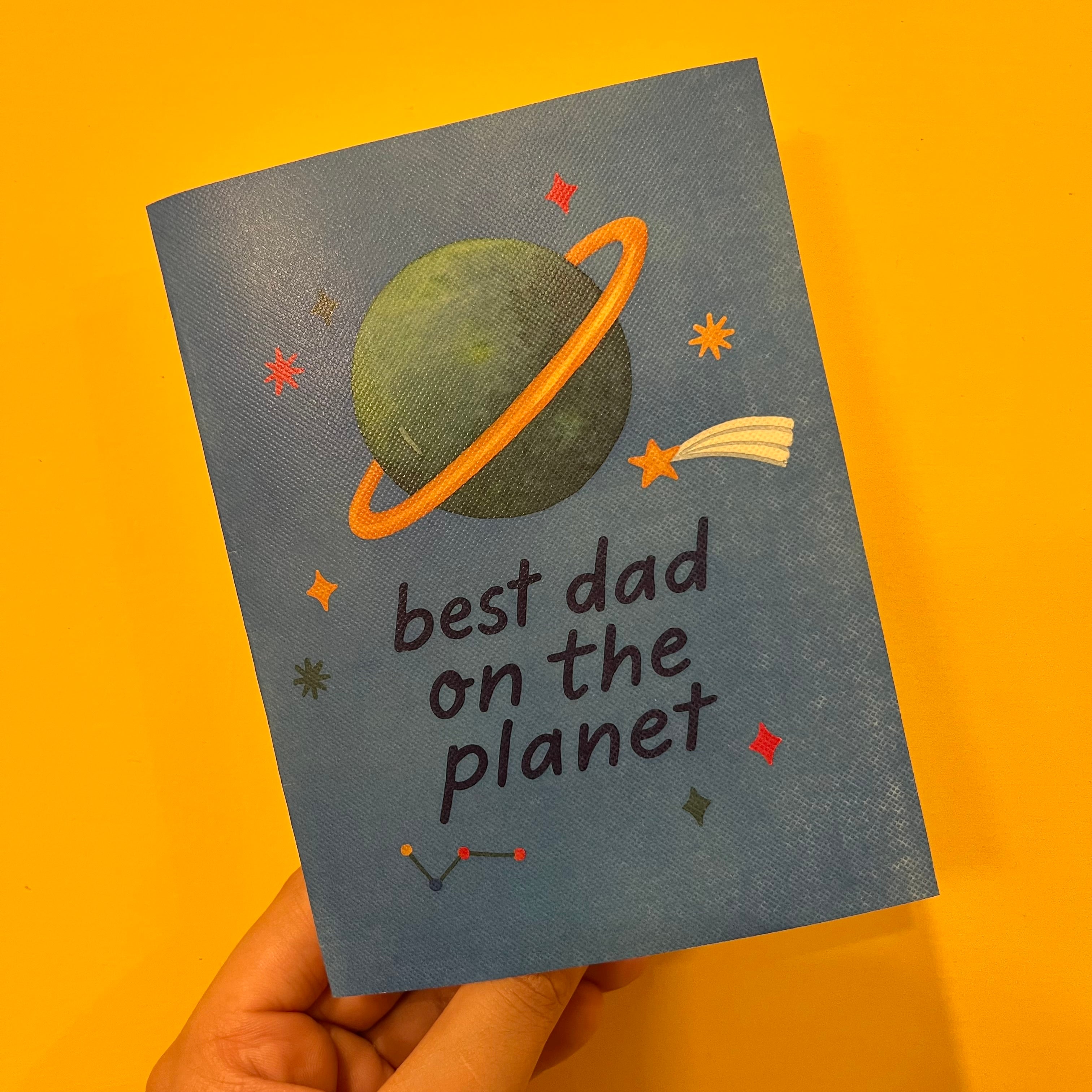“Best Dad On The Planet” Card