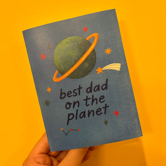 “Best Dad On The Planet” Card
