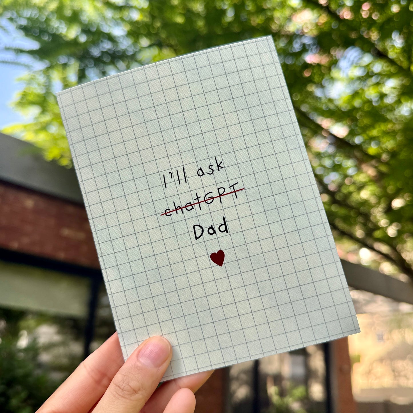 Chatgpt Dad Card
