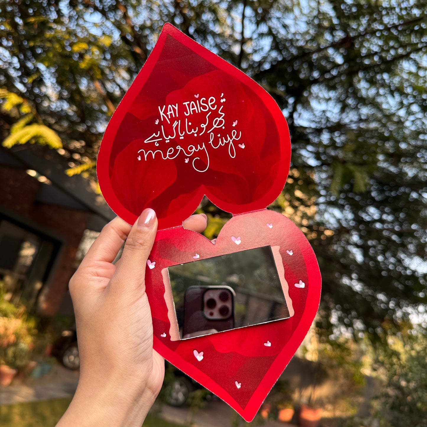 Kabhi Kabhi Heart (Mirror Card)