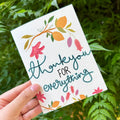 Thank You For Everything Card