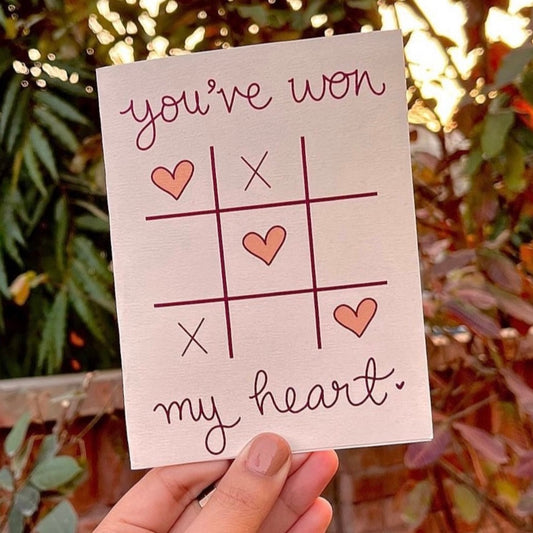 You’ve won my heart Card