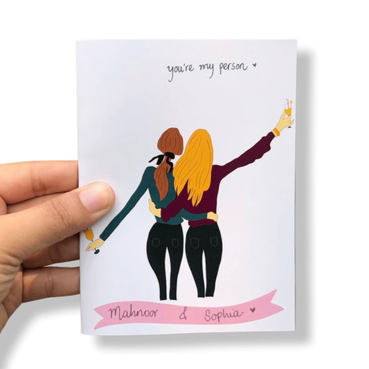 "You're My Person" Card