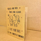 I Like Your Butt Card
