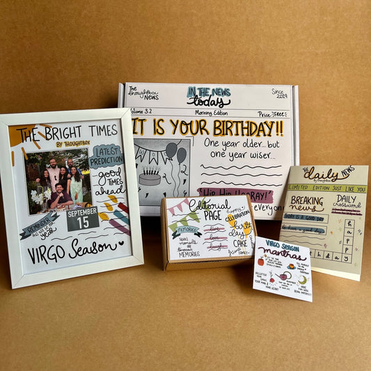 Customisable Birthday Box Full Package 🗞️