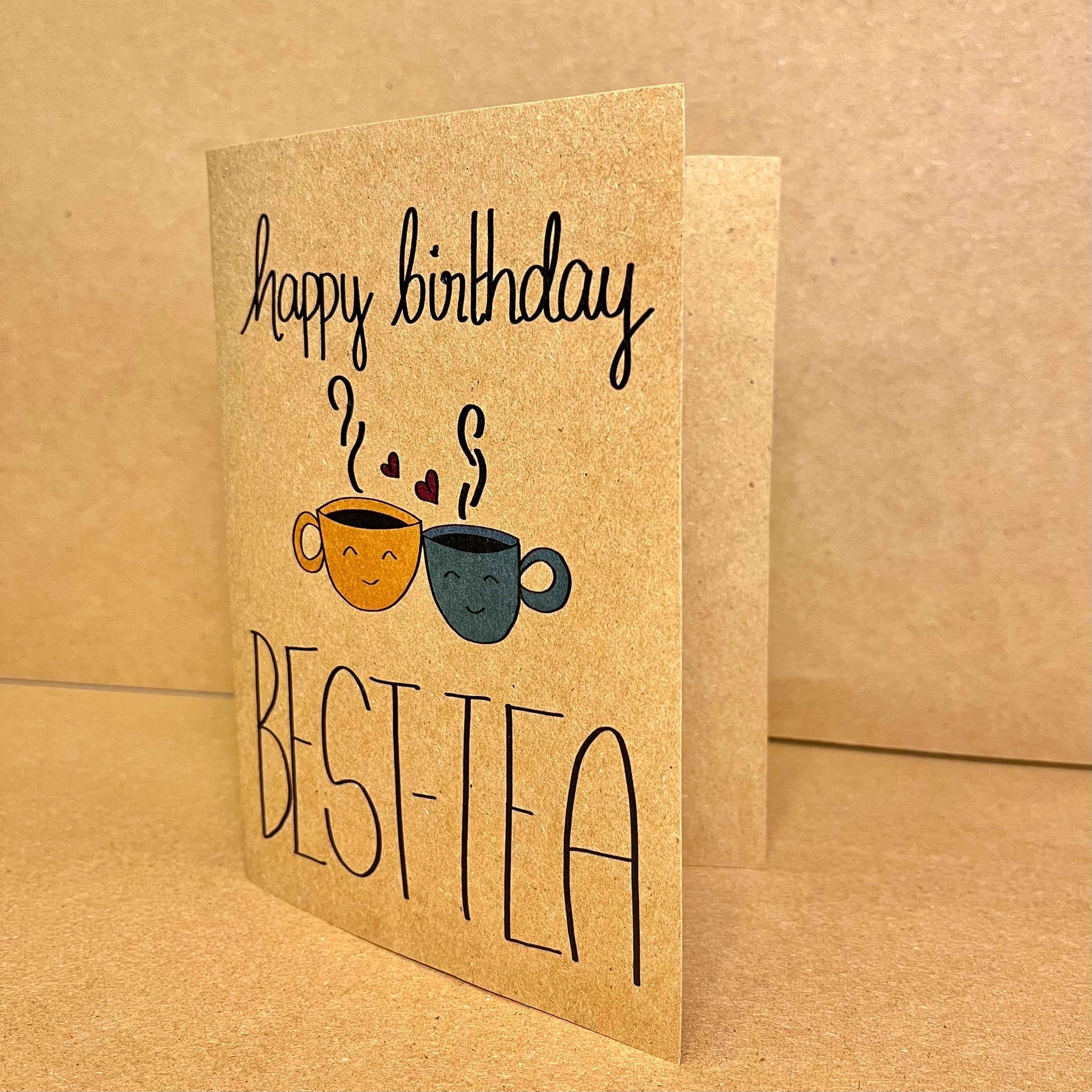 HBD Best-Tea Card