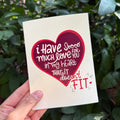 So Much Love Card