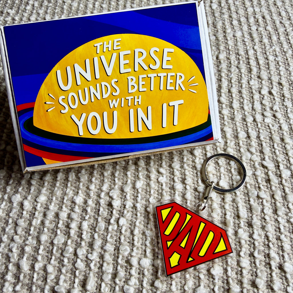 Superdad Keychain