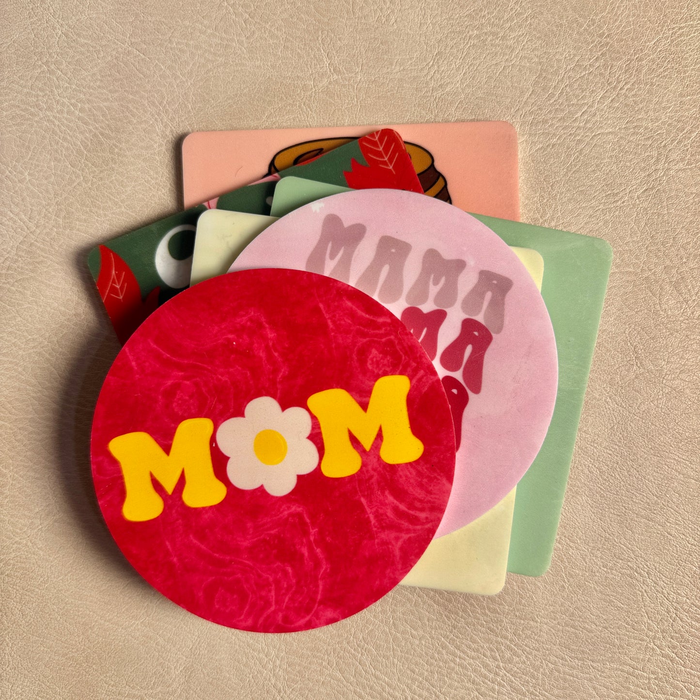 Pack of 6 Coasters (Mom Edition)