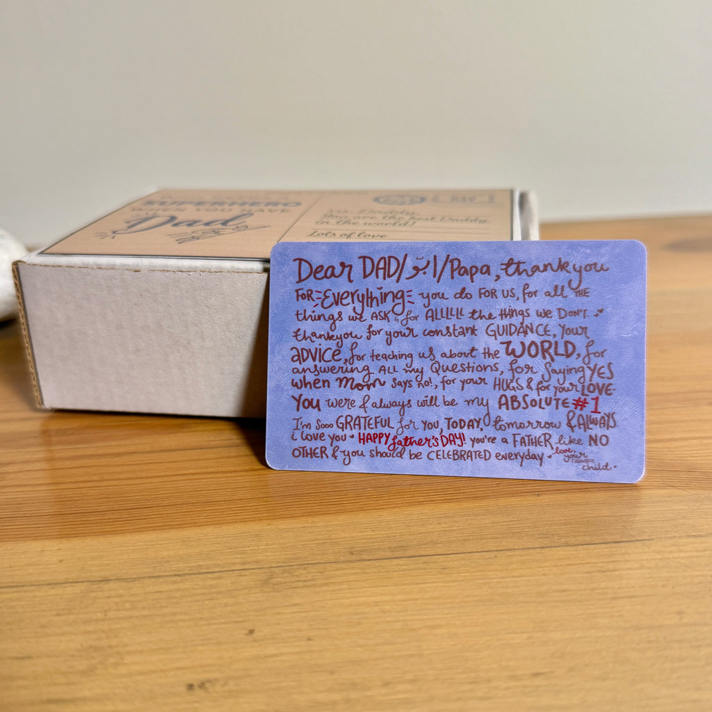 Dad's Camera Wallet Card