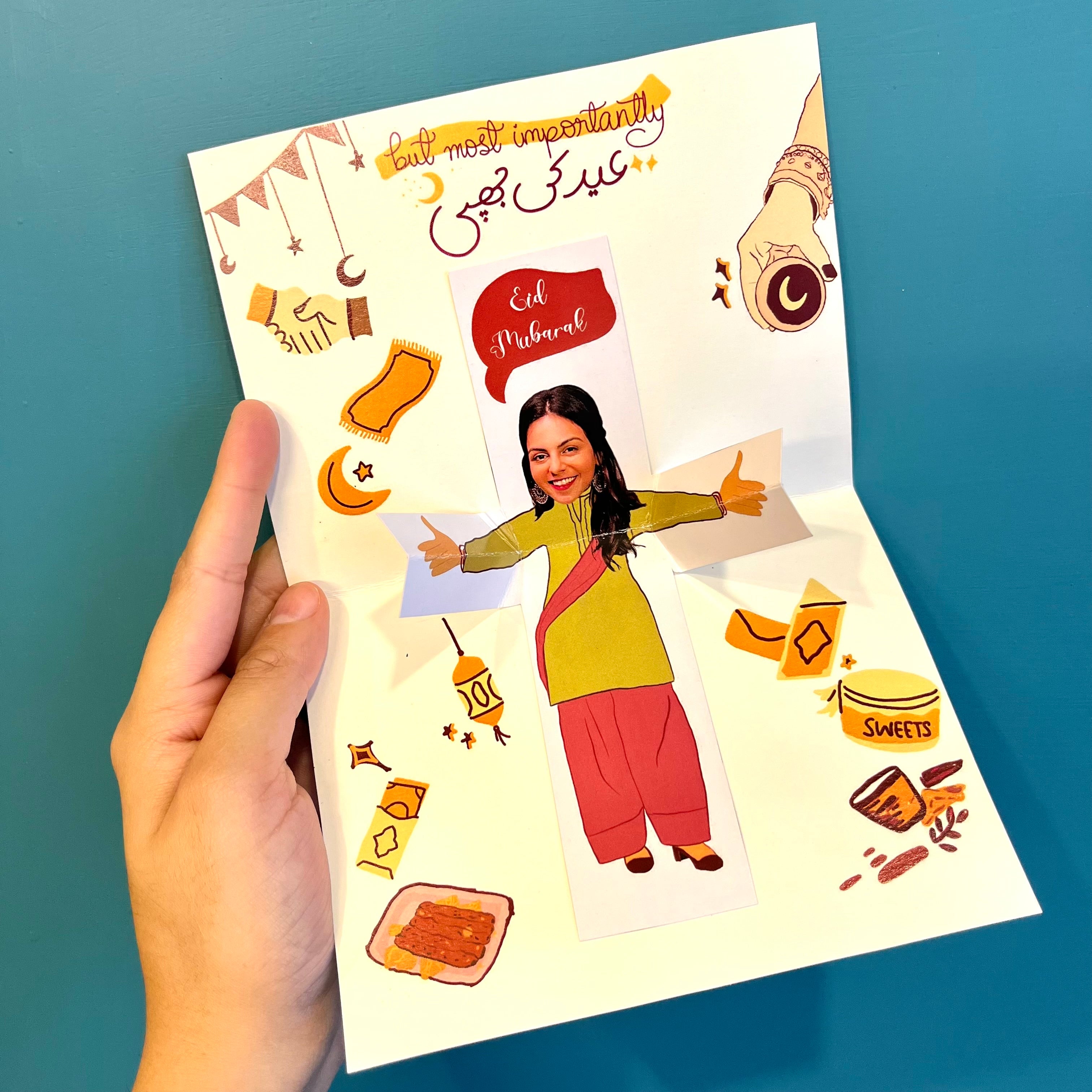 Jhapi Box Eid Ki Jhapi (Hug) Card