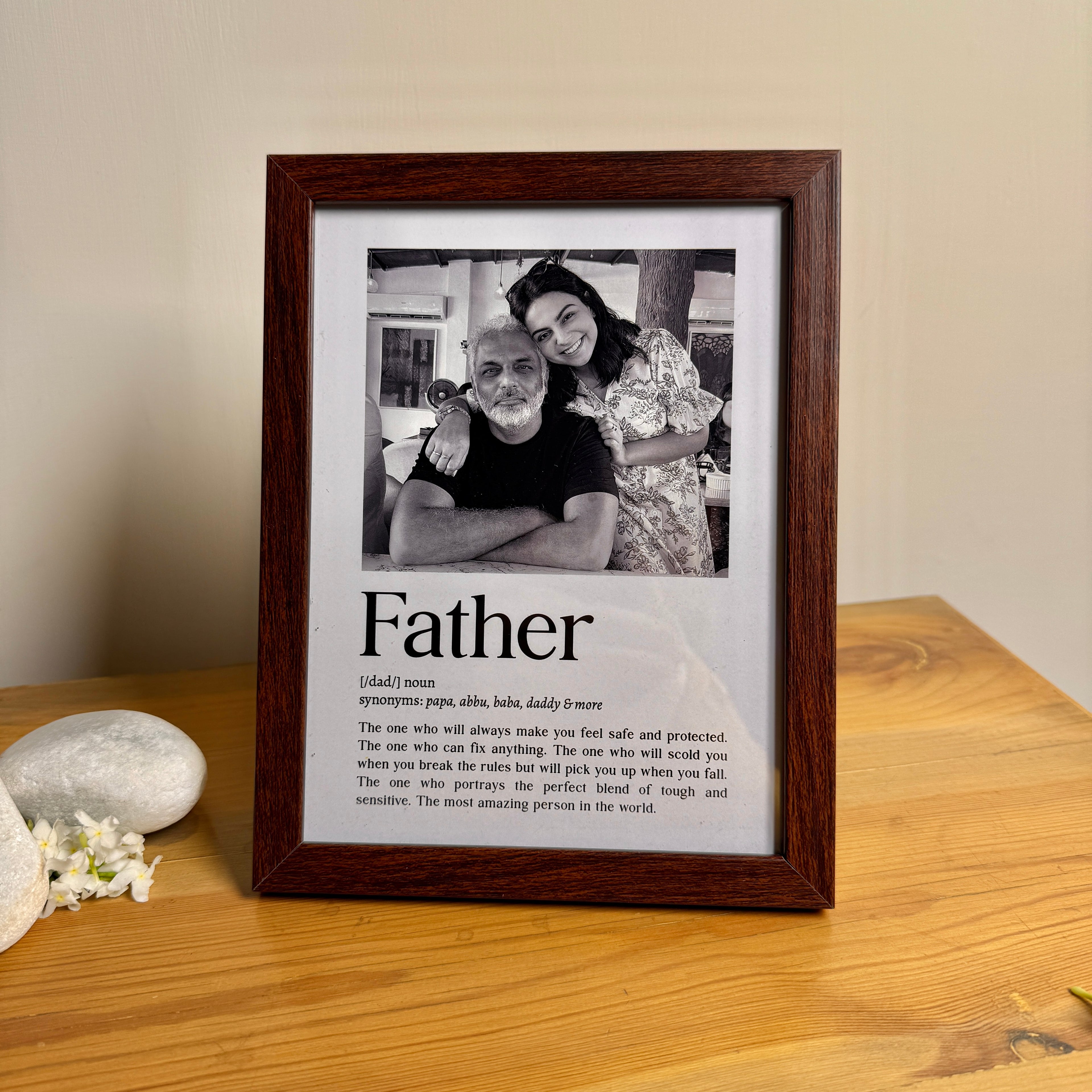 Father Text Frame