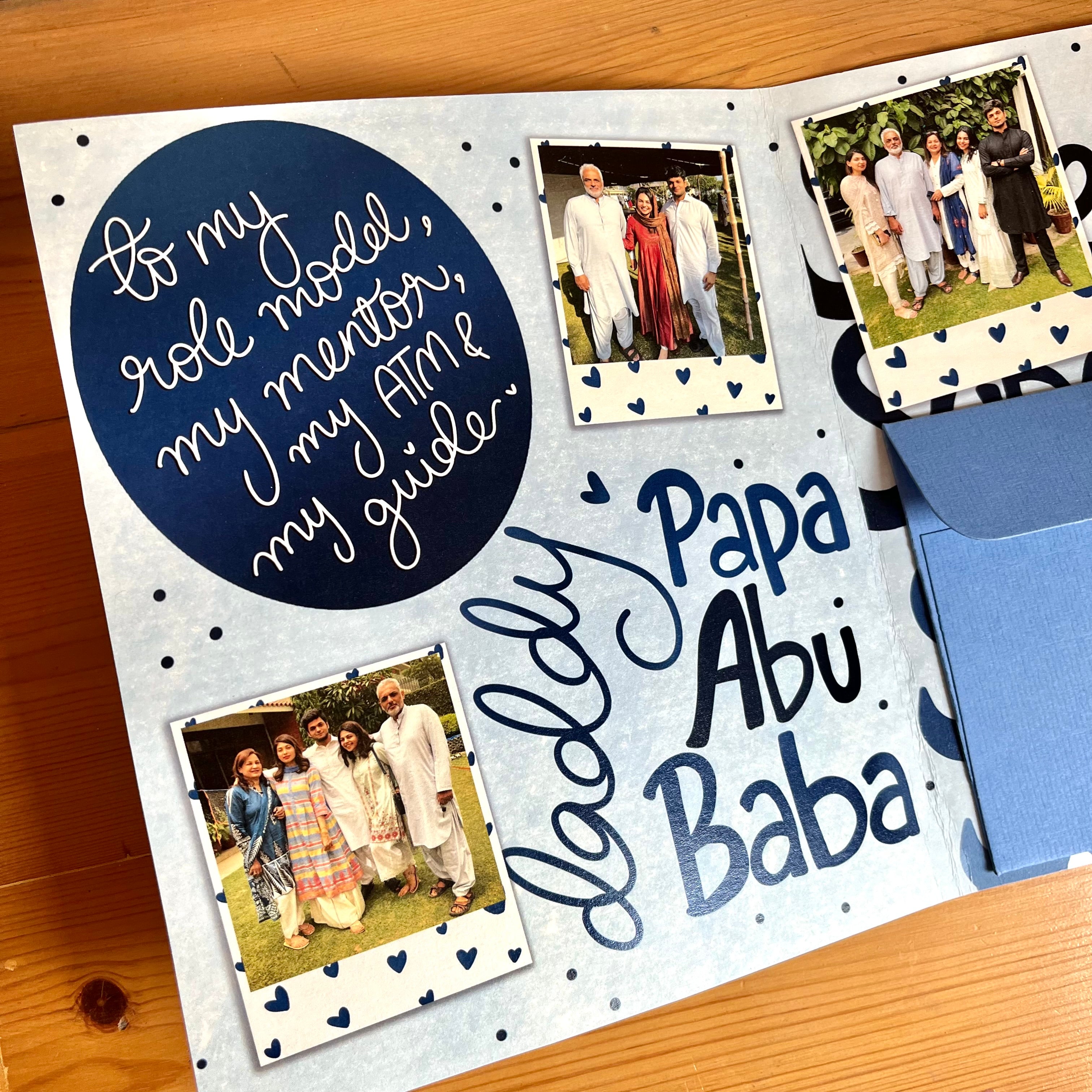 Super Hero Dad Cardlet