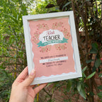 Teacher's Giftbox Deal 1: Box + Frame + 2 Cards