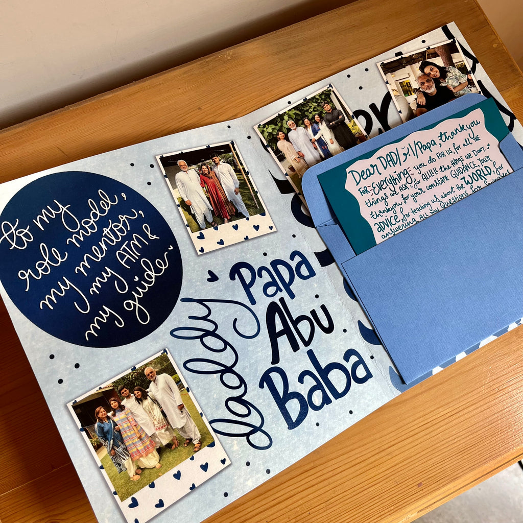 Super Hero Dad Cardlet