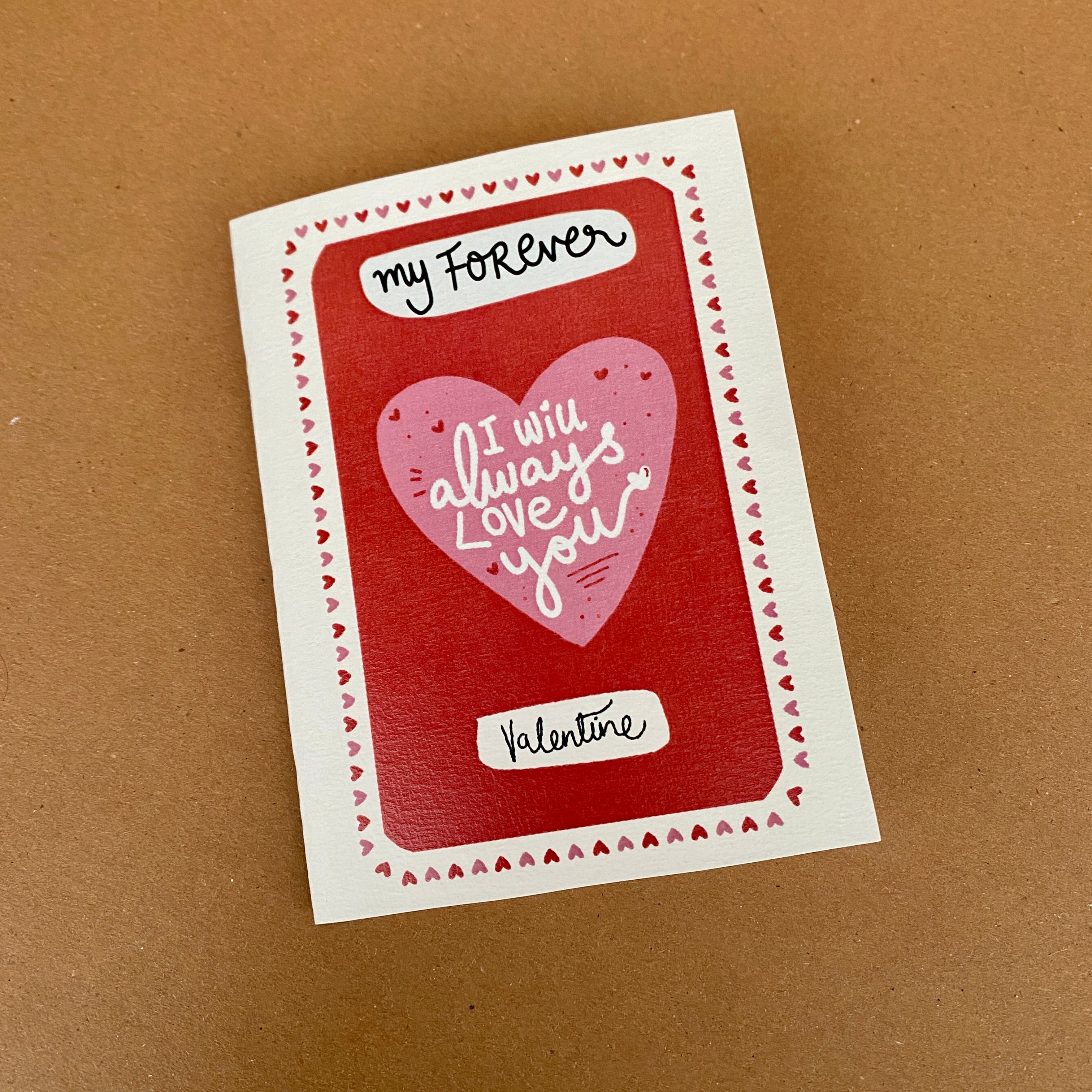 Forever Valentine Card