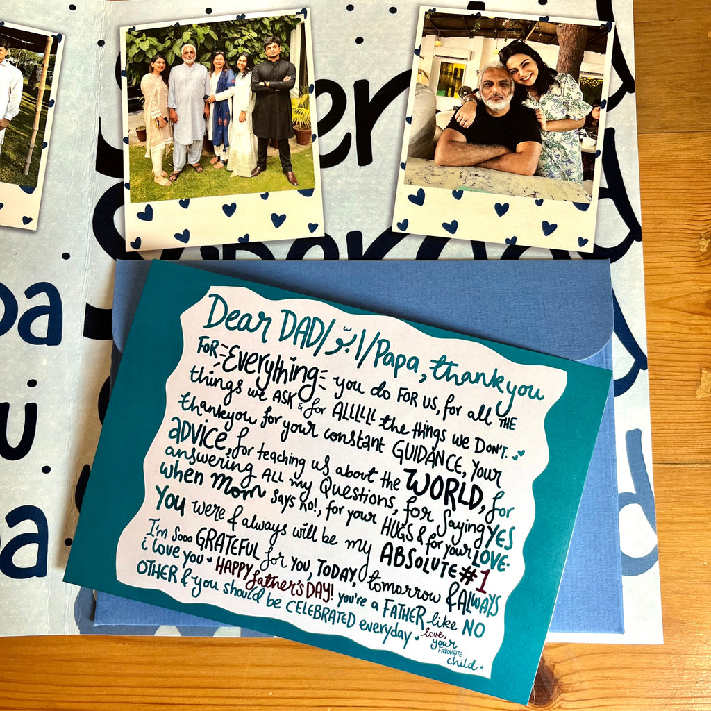 Super Hero Dad Cardlet