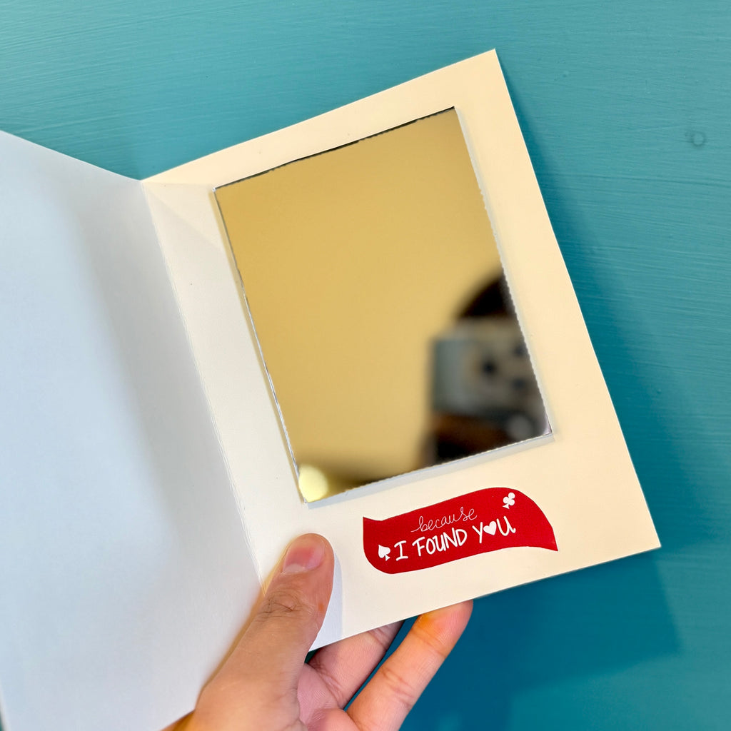 Lucky In Love Card (Mirror🪞)