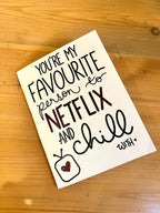 Netflix & Chill Card