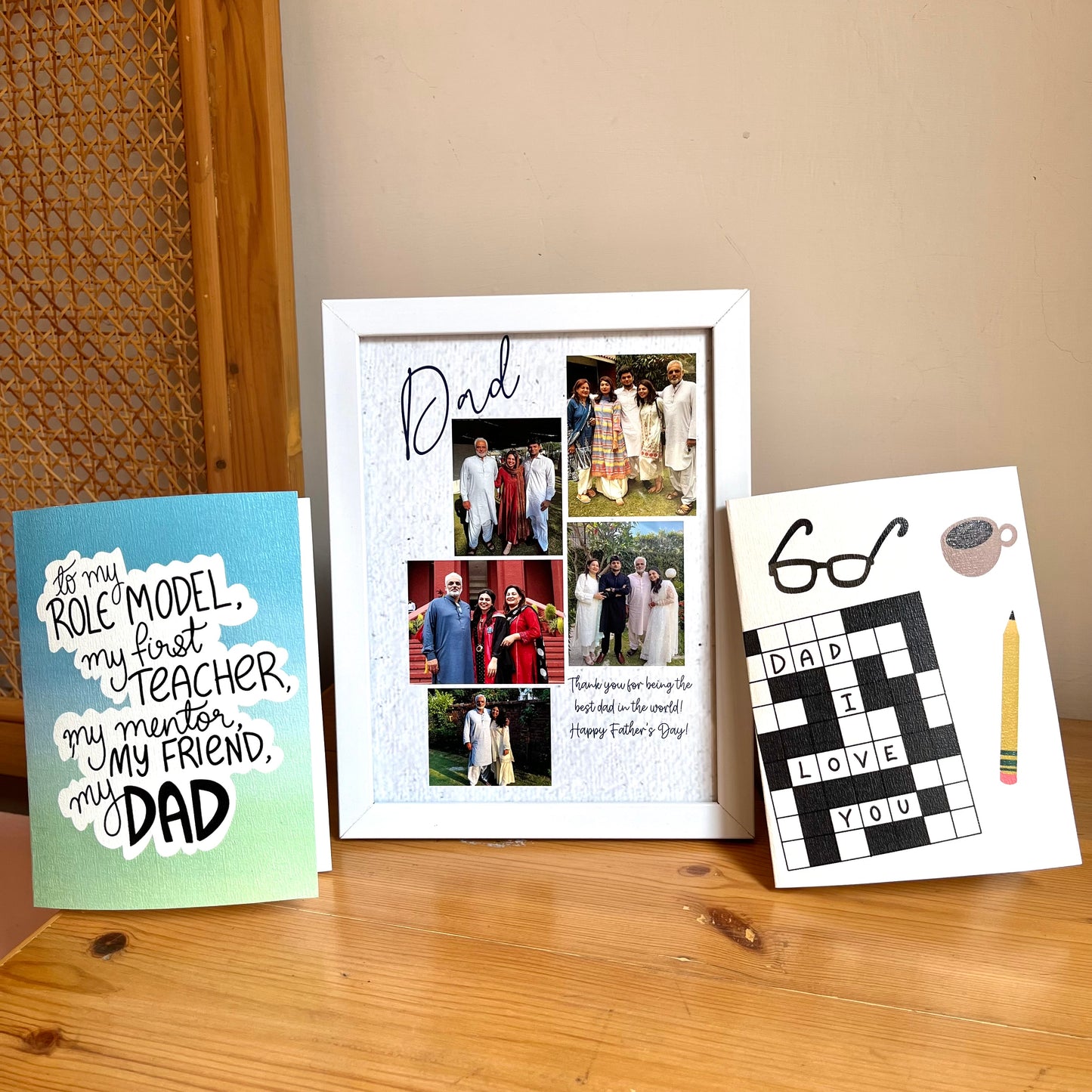 Deal 4: Box + Collage Frame + 2 Cards (Dad)